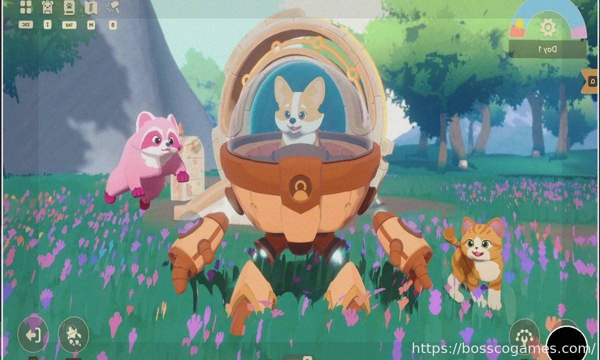 Animalkind Gets Early Access Release Date: A Co-op Town-Builder with Adorable Mech-Piloting Critters